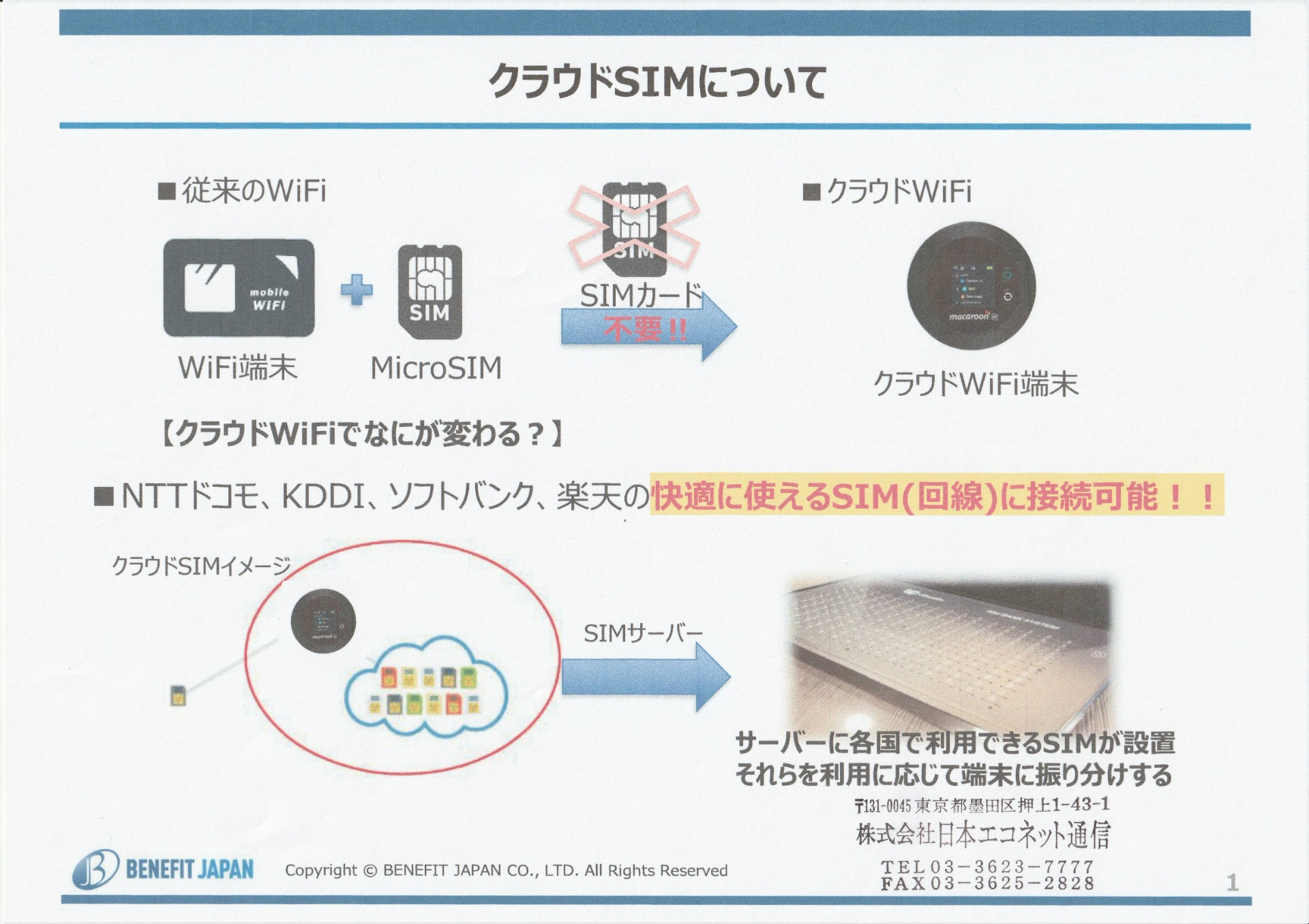 ドコモ・AU・ソフトバンク・楽天の電波利用